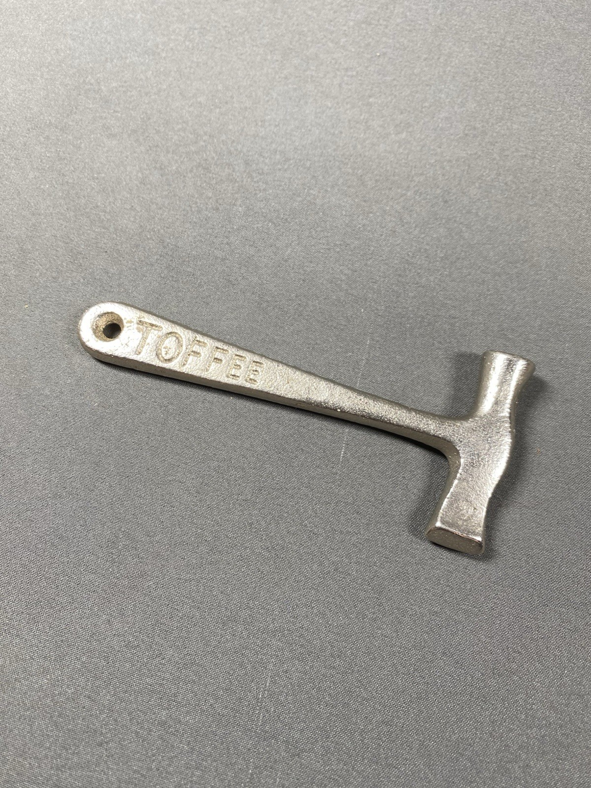 Vintage Walkers Toffee Hammer Cast Metal Advertising Candy Tool Miniature