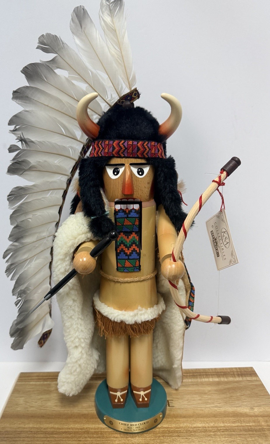 Steinbach Chief Red Cloud Nutcracker 17” Germany Limited Edition 3278/8500