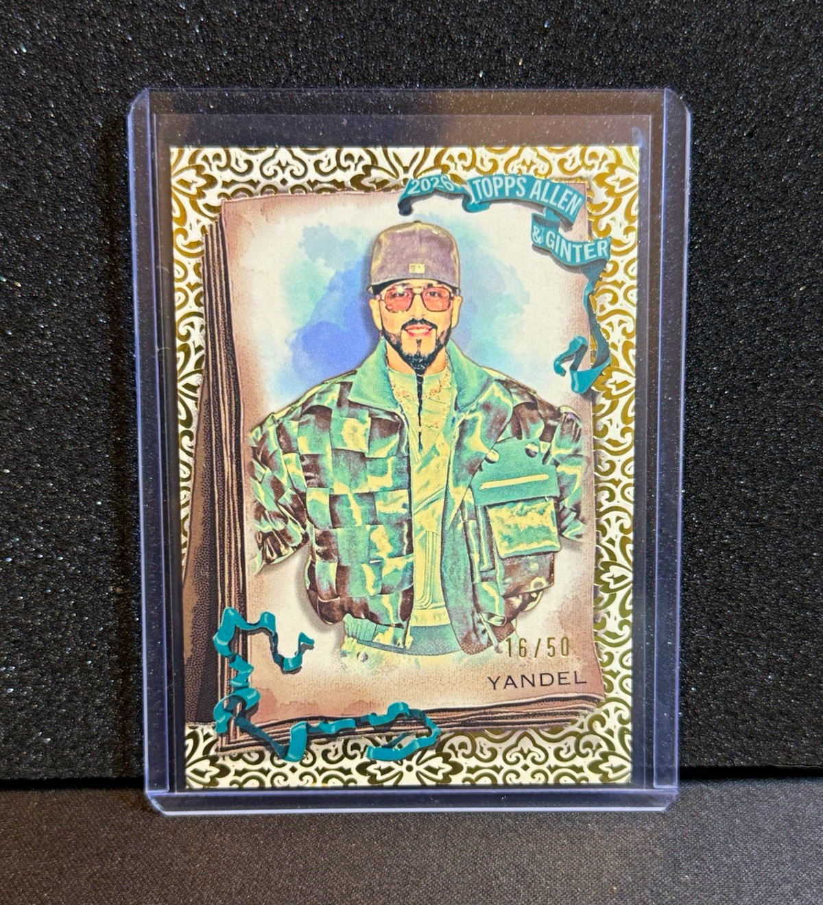 Topps 2026 Allen & Ginter The World's Champions Yandel #147 16/50