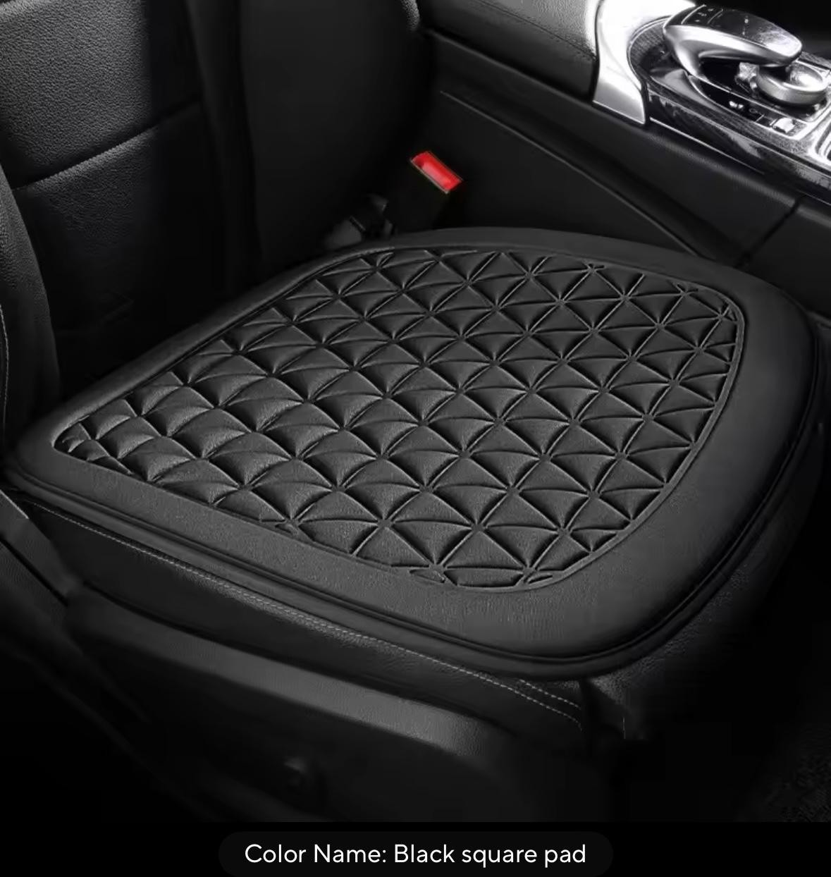 Car Seat Cushion Breathable Seat Pad Mat Cover Memory Foam Non Slip Bottom ~