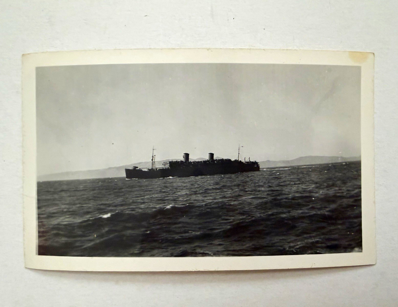 1917 SS Lurline Matson Line San Francisco WWI Steamship Original Photo