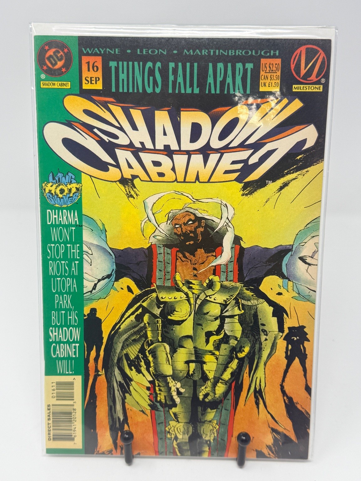 Shadow Cabinet #16 DC Comics Milestone Direct Edition Modern Age