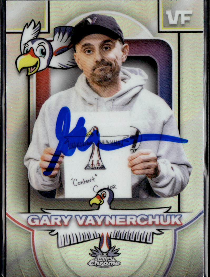 2026 Topps Chrome Vee Friends Gary Vee IP Auto 2026 Topps Chrome Vee Friends Gary Vee IP Auto