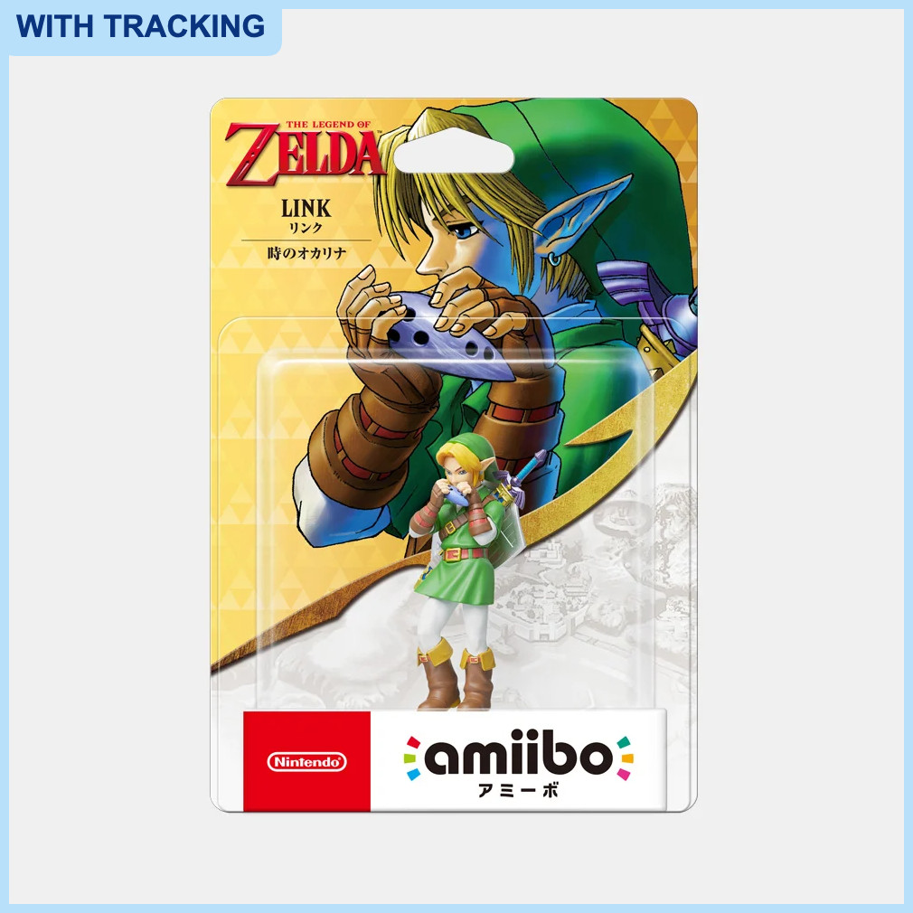 Nintendo amiibo Link ( The Legend of Zelda : Ocarina of Time ) Japan NEW
