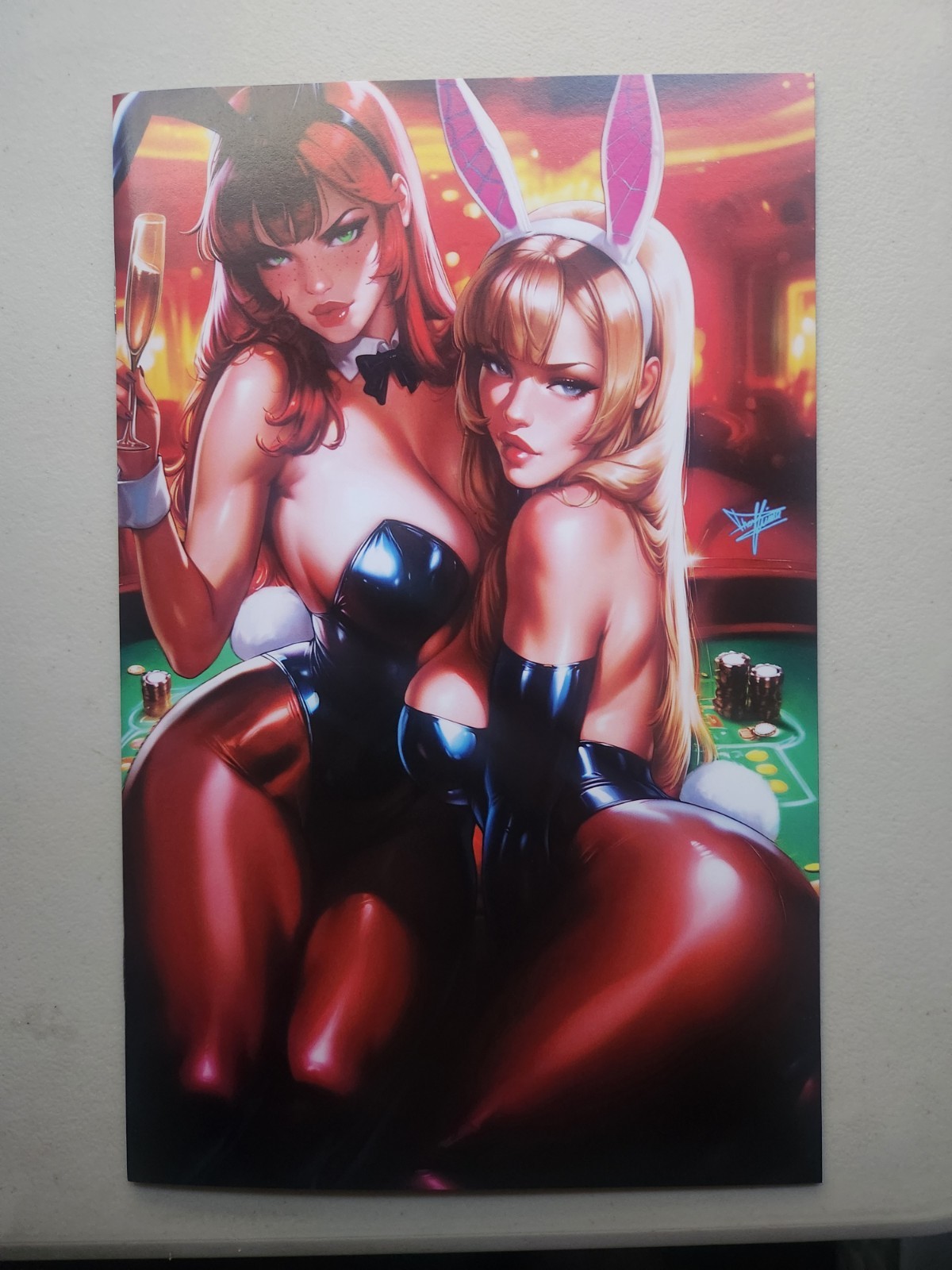 Artist Alley #1 Mary Jane MJ & Gwen Bunny Girls Nice Variant by Dhaxina Artist Alley #1 Mary Jane MJ & Gwen Bunny Girls Nice Variant by Dhaxina