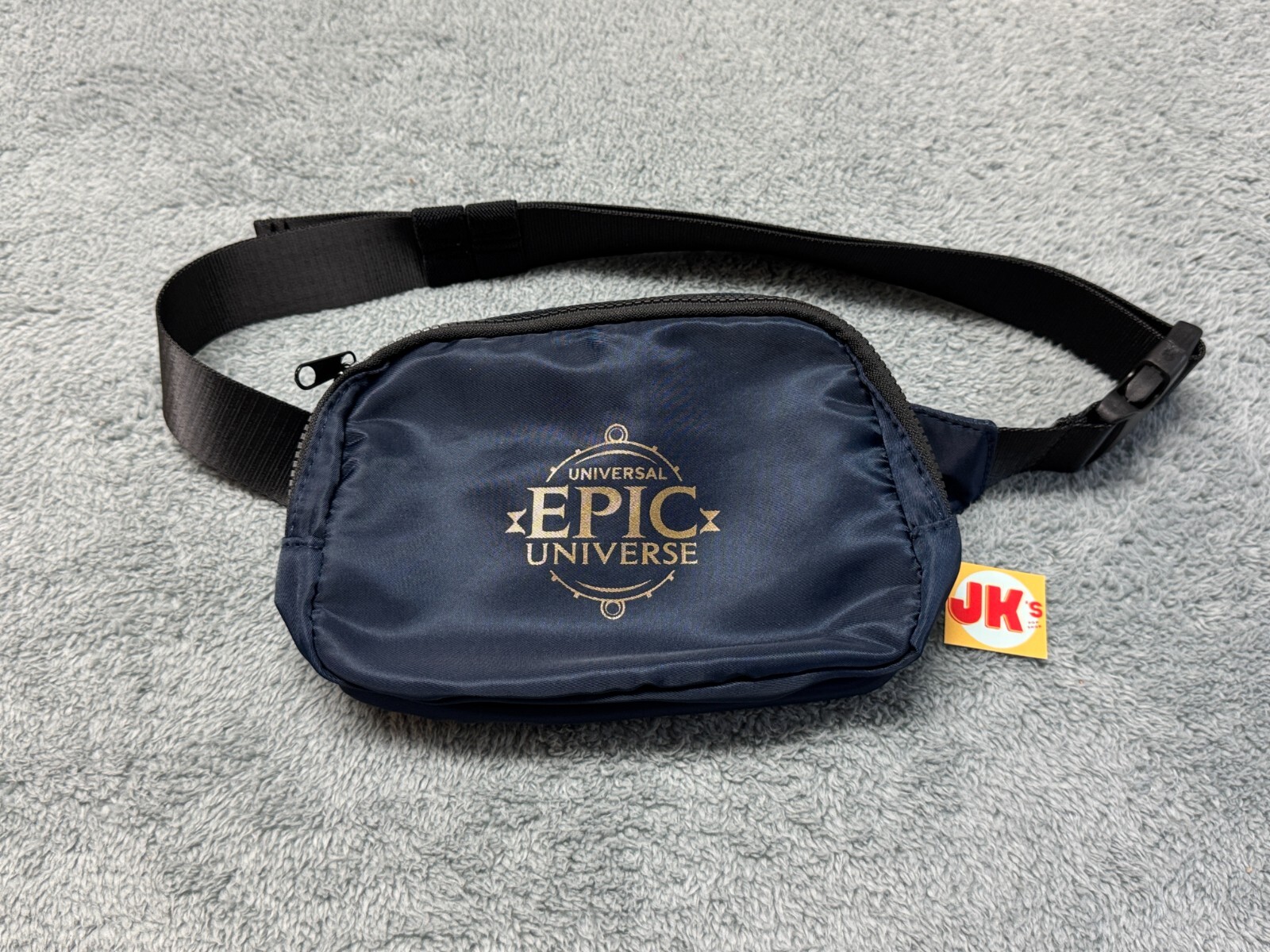NEW Epic Universe Bum Bag Fanny Pack Universal Studios Blue Employee Preview