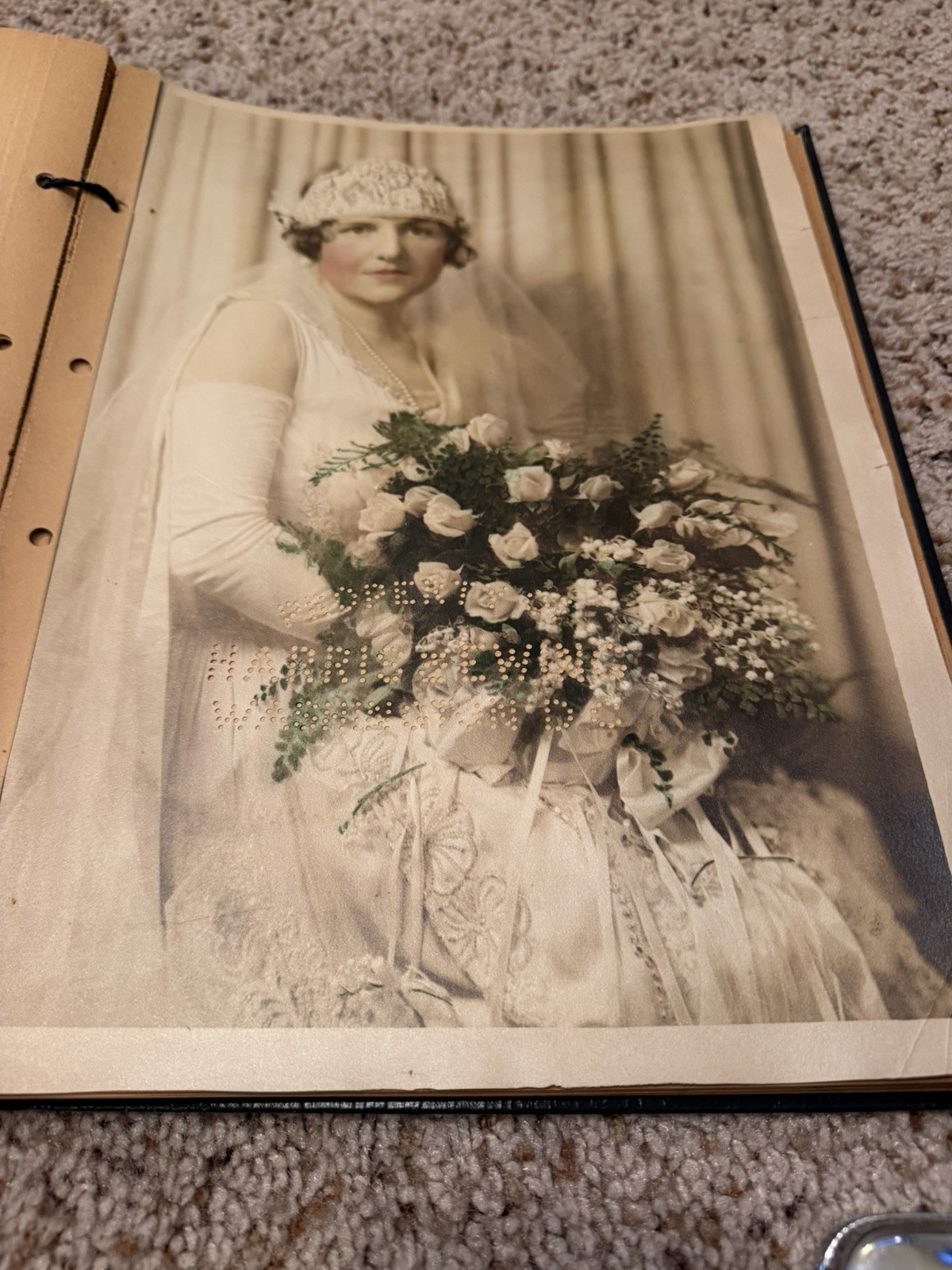 Antique Harris & Ewing DC Studio Portrait Scrapbook 17 Photos 1920s-30s Lot