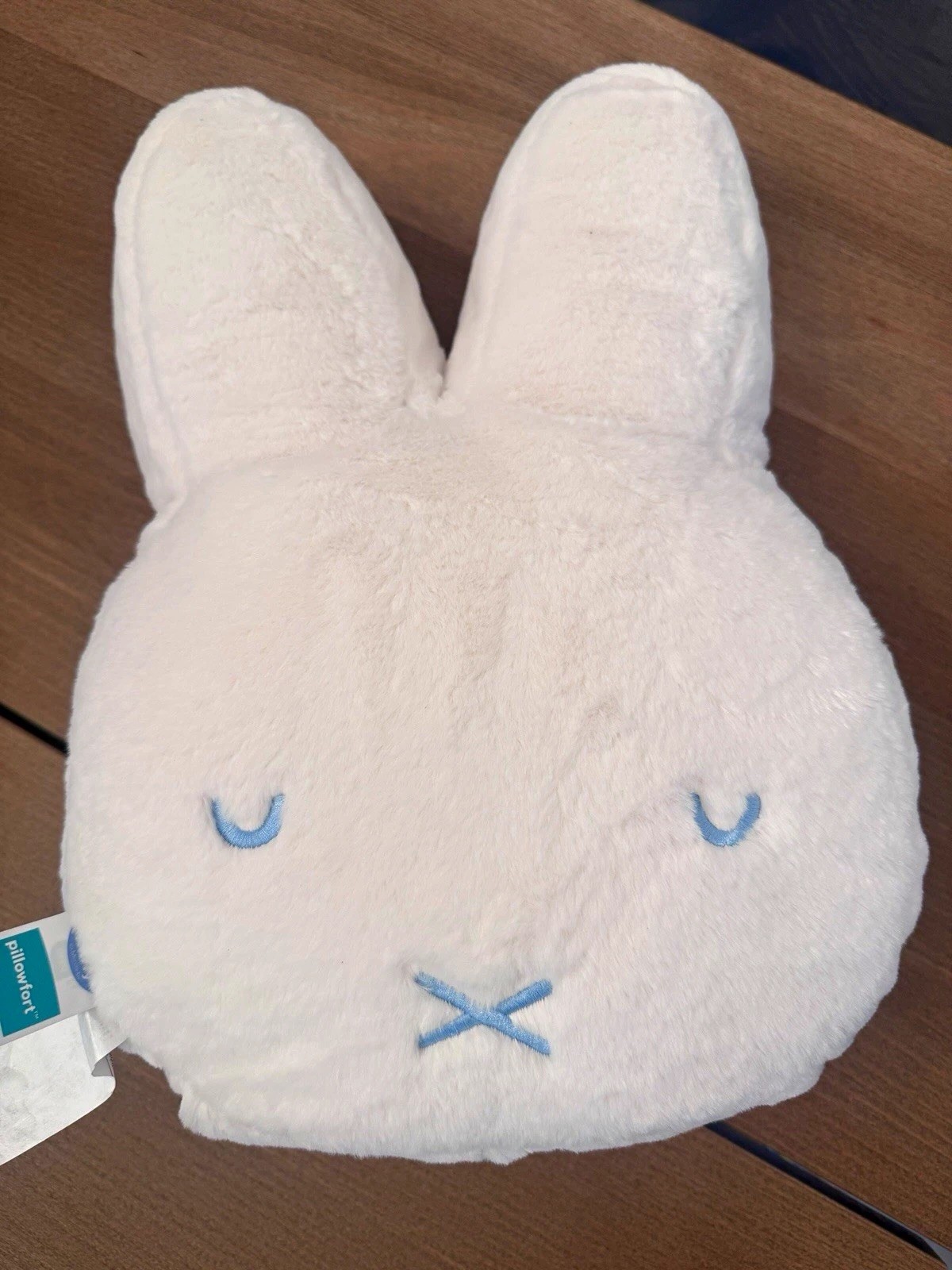 Miffy Reversible Decorative Pillow, White by Pillowfort NWT