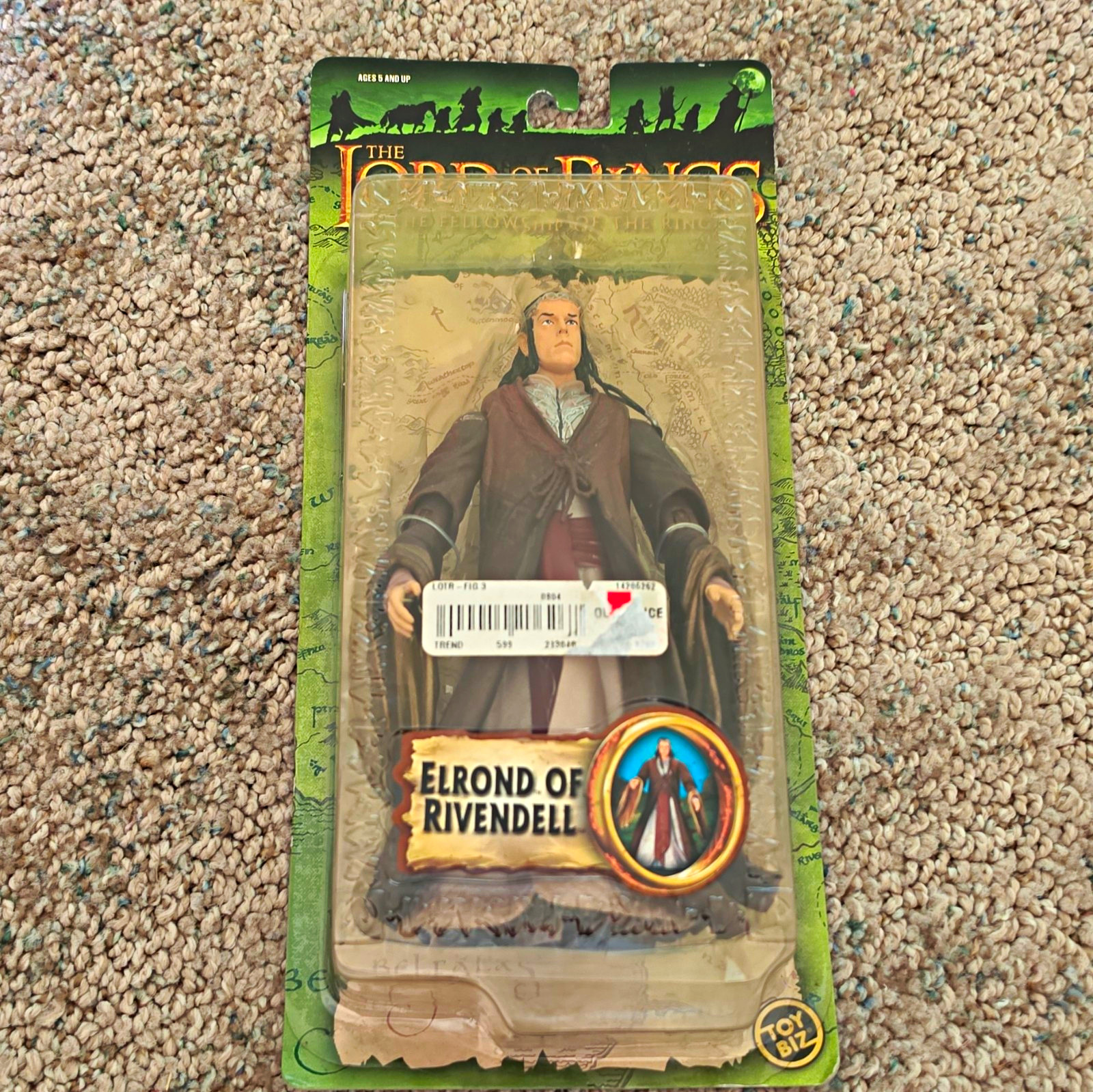 Toy Biz Elrond of Rivendell Figure - The Lord of the Rings Fantasy Toy Biz Elrond of Rivendell Figure - The Lord of the Rings Fantasy