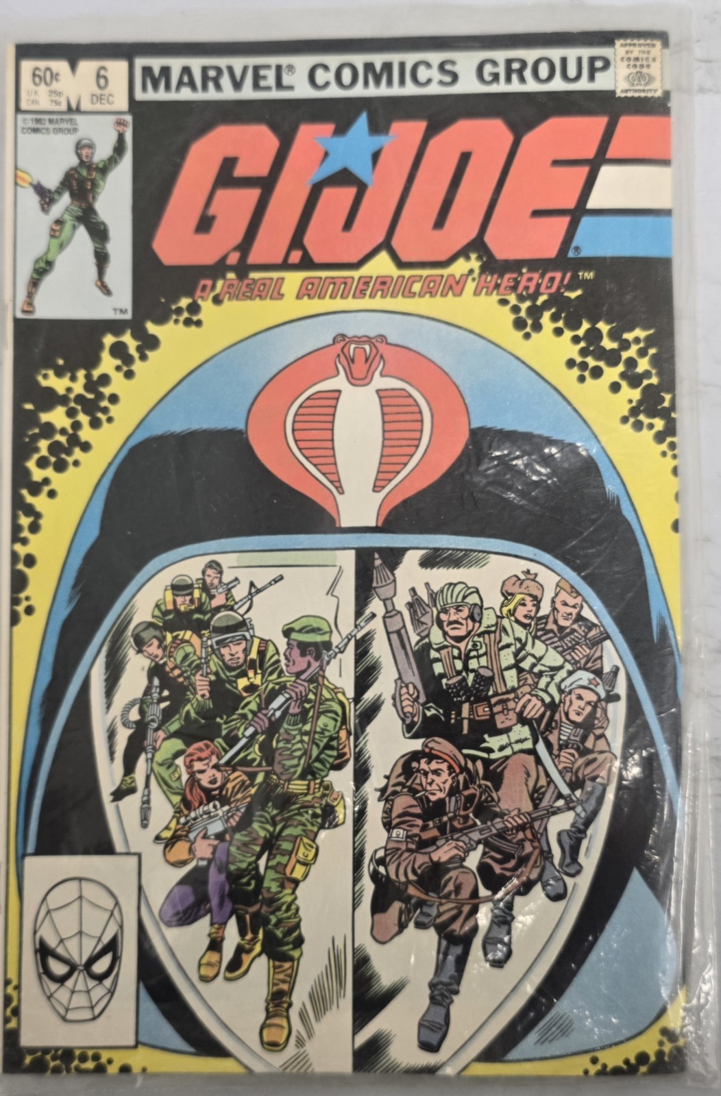 GI Joe Marvel Comics 1982 Cobra RARE VINTAGE