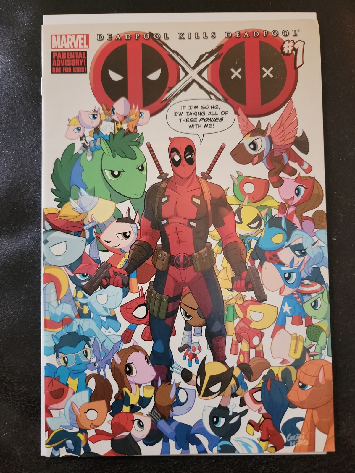 Deadpool Kills Deadpool #1 2013 SDCC My Little Pony  Gurihuru Variant
