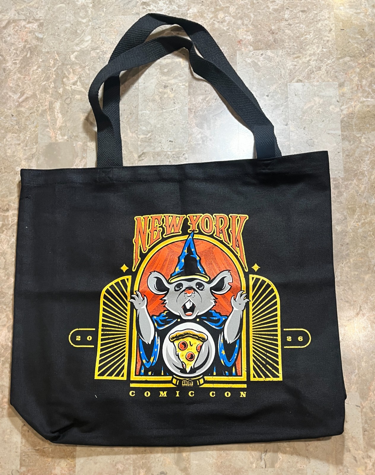NYCC 2026 Ralloz Tote Bag New York Comic Con 20th Anniversary Excl ReedPop Ltd