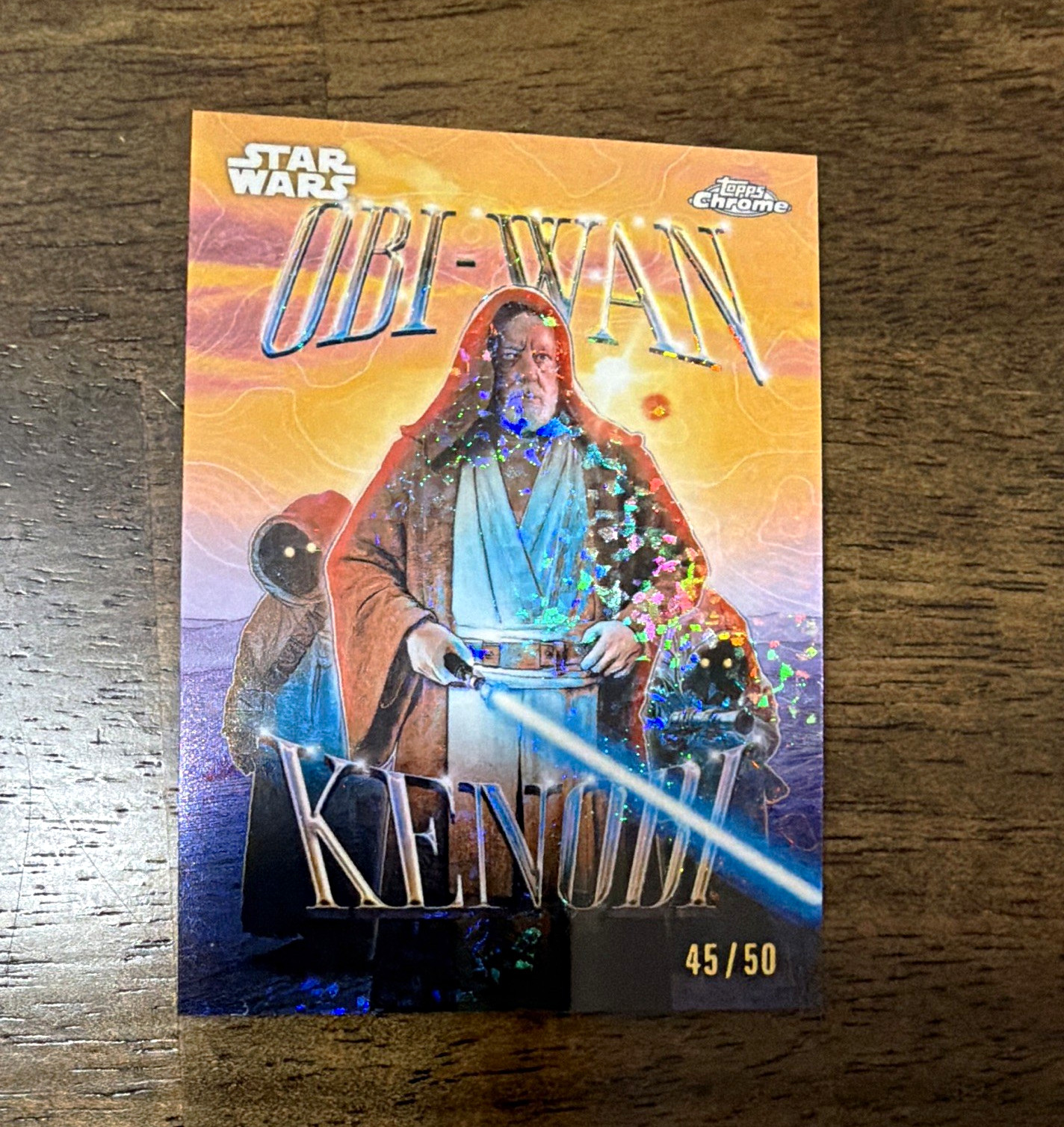 2026 Topps Chrome Star Wars Obi-Wan Kenobi #GMAX-OBI Galactic Maximalists 45/50