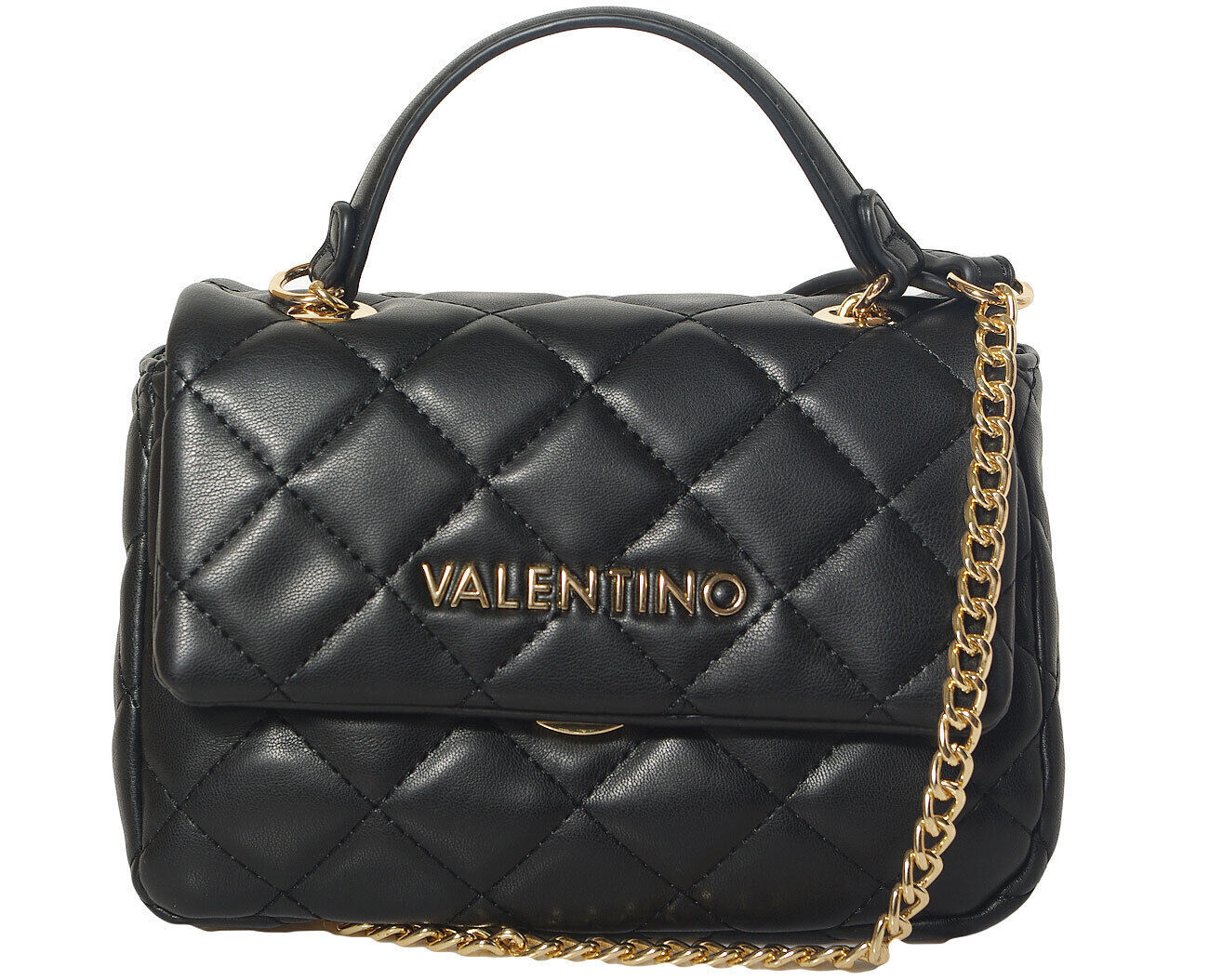 Valentino bags OCARINA bag nero borse a spalla VBS3KK05R Pattina 20 x 14 x 9 cm