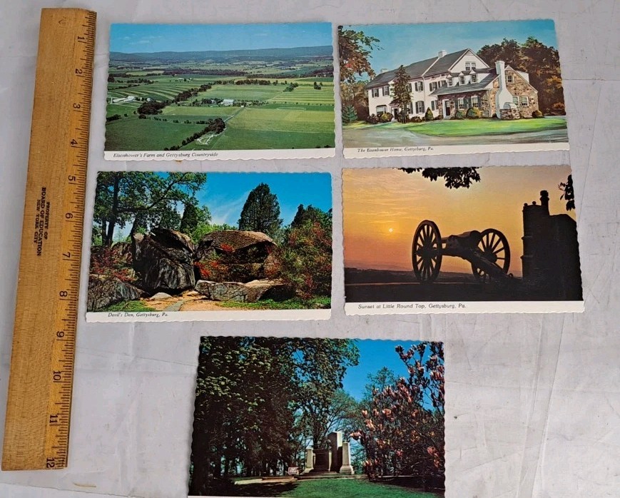 Lot of 5 Gettysburg Pennsylvania Postcards UNP Lot of 5 Gettysburg Pennsylvania Postcards UNP