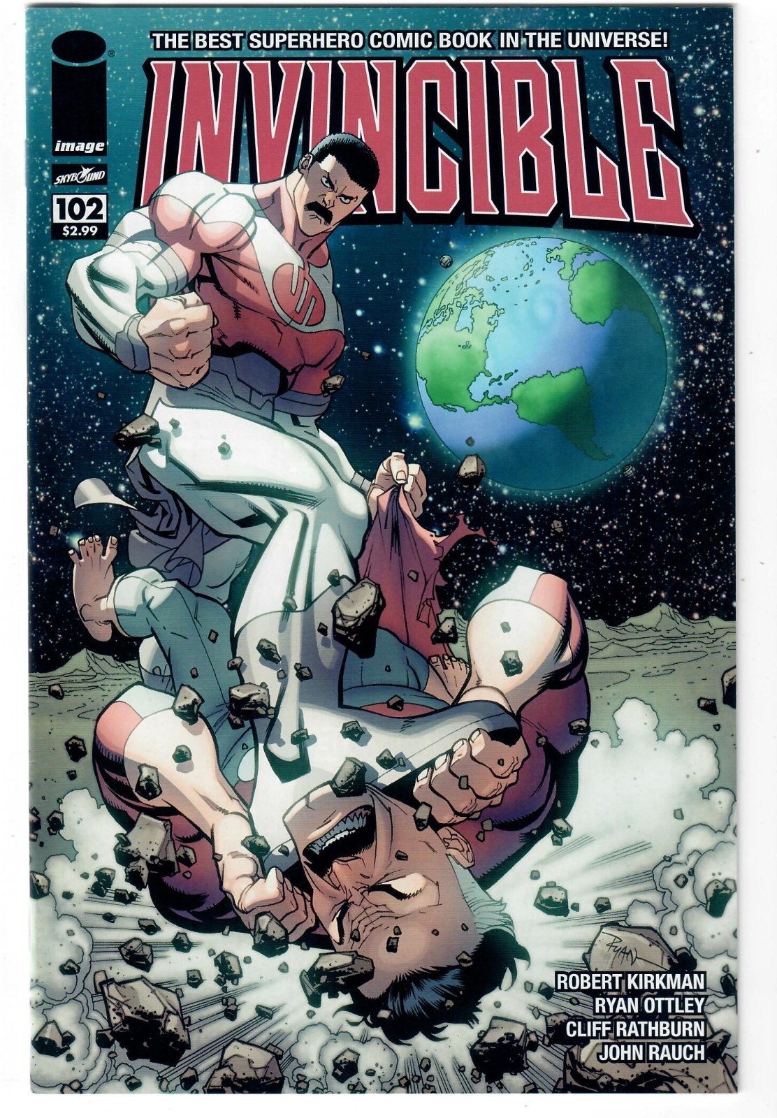 Invincible #102 - Nolan Vs. Thragg -  Image 2013