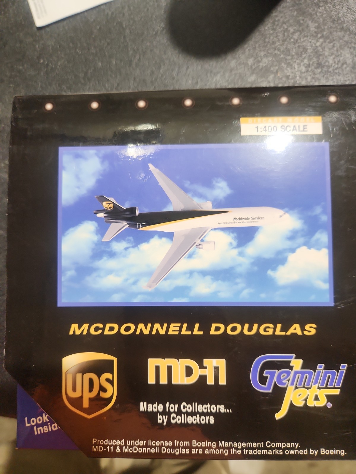 Gemini Jets GJUSP379I UPS McDonnell Douglas MD-11F N277 UP Diecast 1/400 Scale