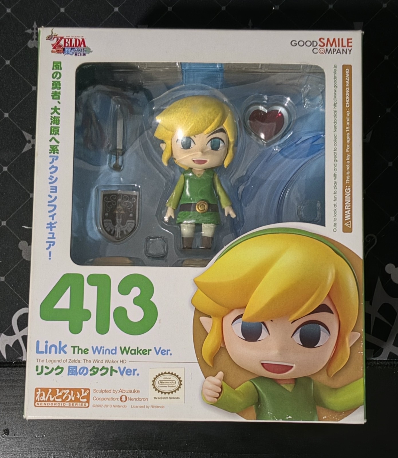 The Legend of Zelda The Wind Waker Link 413 Nendoroid Figure Good Smile Company