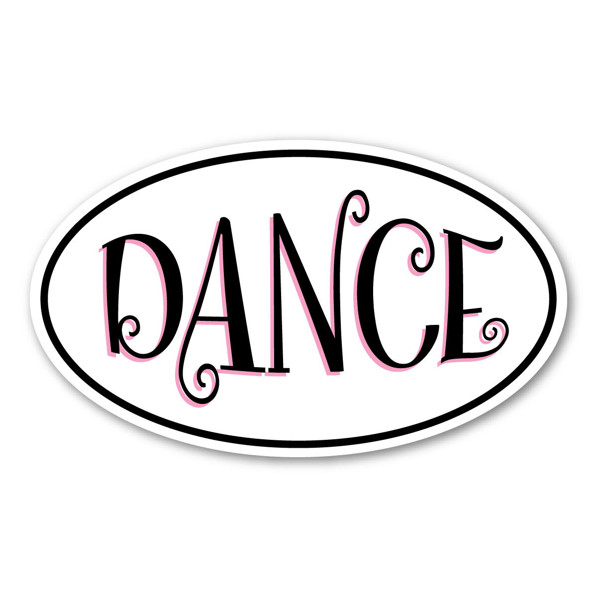 Dance Oval Magnet