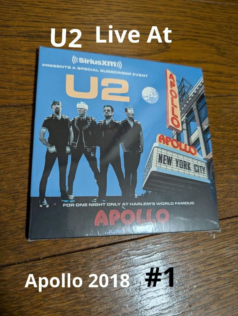 U2 Live At Apollo 2018