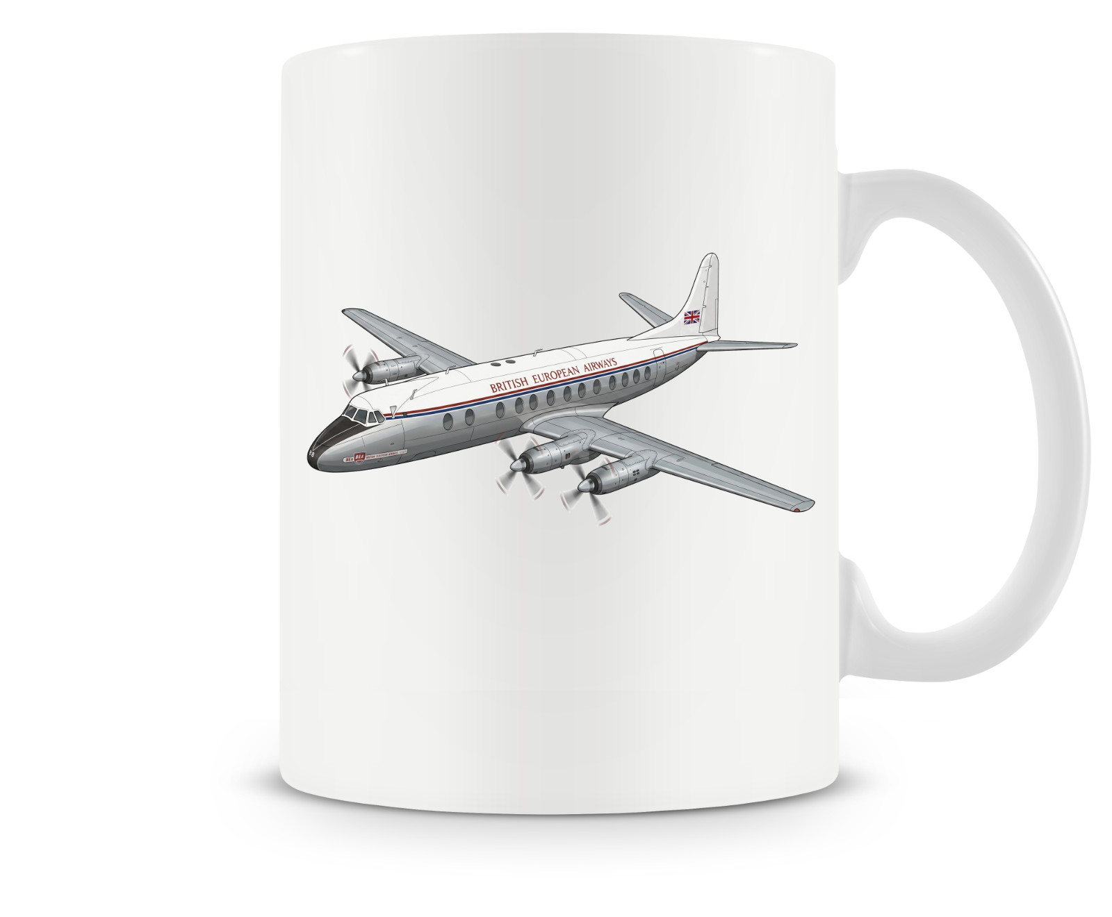 BEA Vickers Viscount Ceramic Coffee Mug - 15oz.