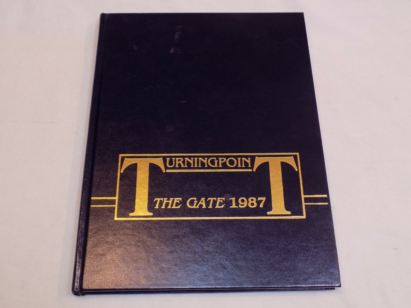 Wingate College University 1987 The Gate Student Yearbook NC North Carolina Old