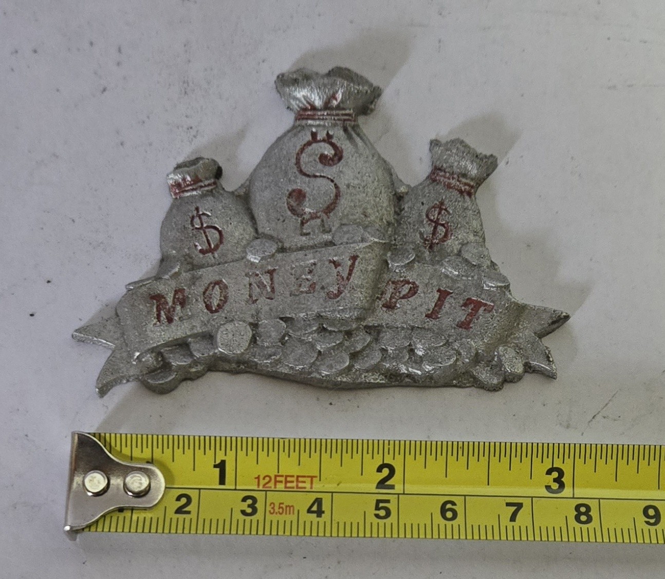 Vintage Cast Aluminum Money Pit Collectable
