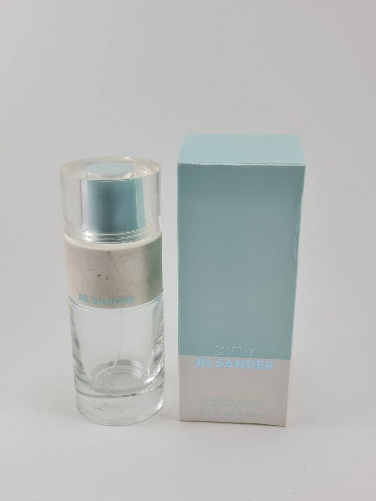Empty SOFTLY by JIL SANDER Women\'s Perfume, EDT Genuine Bottle & Box 80 ml VtG