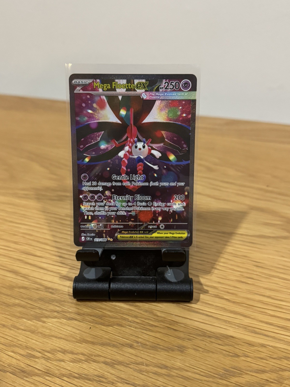 Pokémon TCG Mega Floette SIR Ultra Rare 117/086 Chaos Rising NM