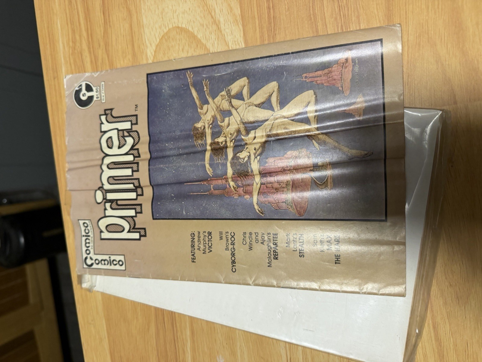 COMICO PRIMER #5 Max The Hare 1st Appearance SAM KIETH Artwork Maxx prototype COMICO PRIMER #5 Max The Hare 1st Appearance SAM KIETH Artwork Maxx prototype