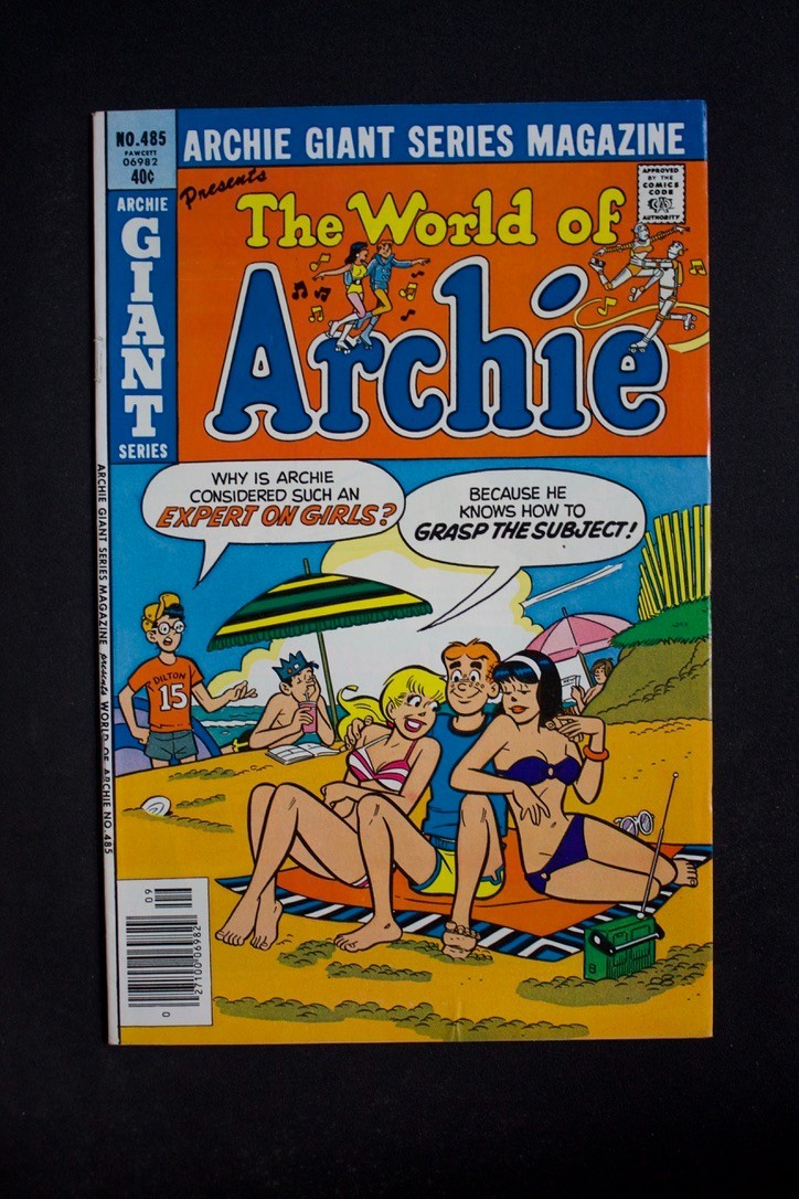 1979 ARCHIE COMICS ARCHIE GIANT SERIES MAGAZINE #485 THE WORLD OF ARCHIE
