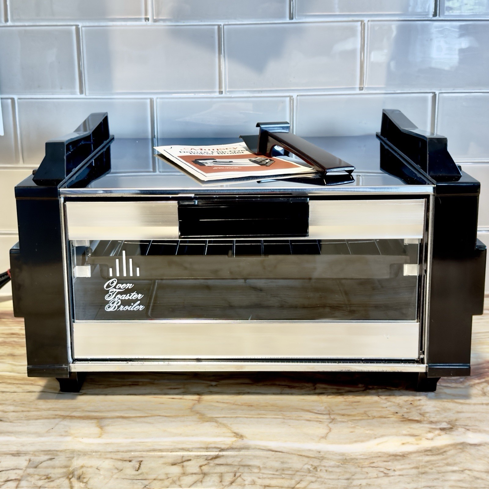 Vtg Retro Munsey Deluxe Flip-Over Baker Broiler Model 7601 UNUSED From 1981