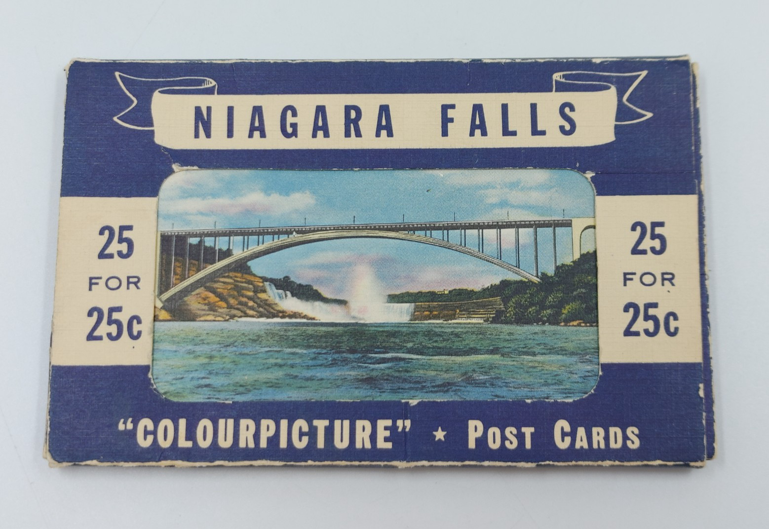 Vintage Niagara Falls Postcard Folder With 20 Post Cards Colourpicture