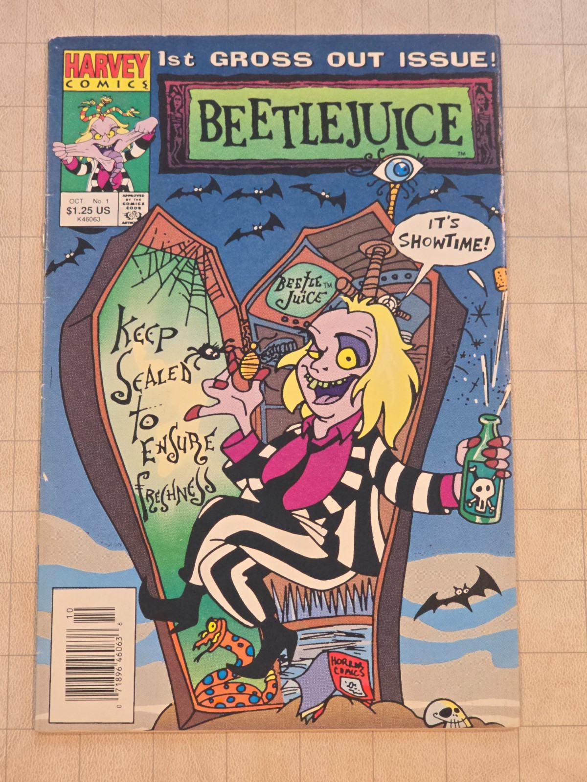 BeetleJuice #1 Harvey Comics