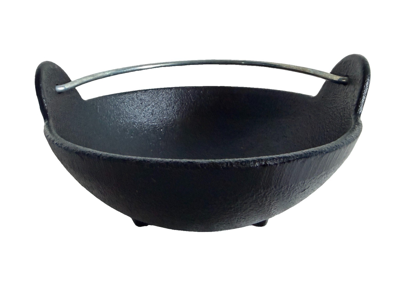 Small Cast Iron Cauldron 6\