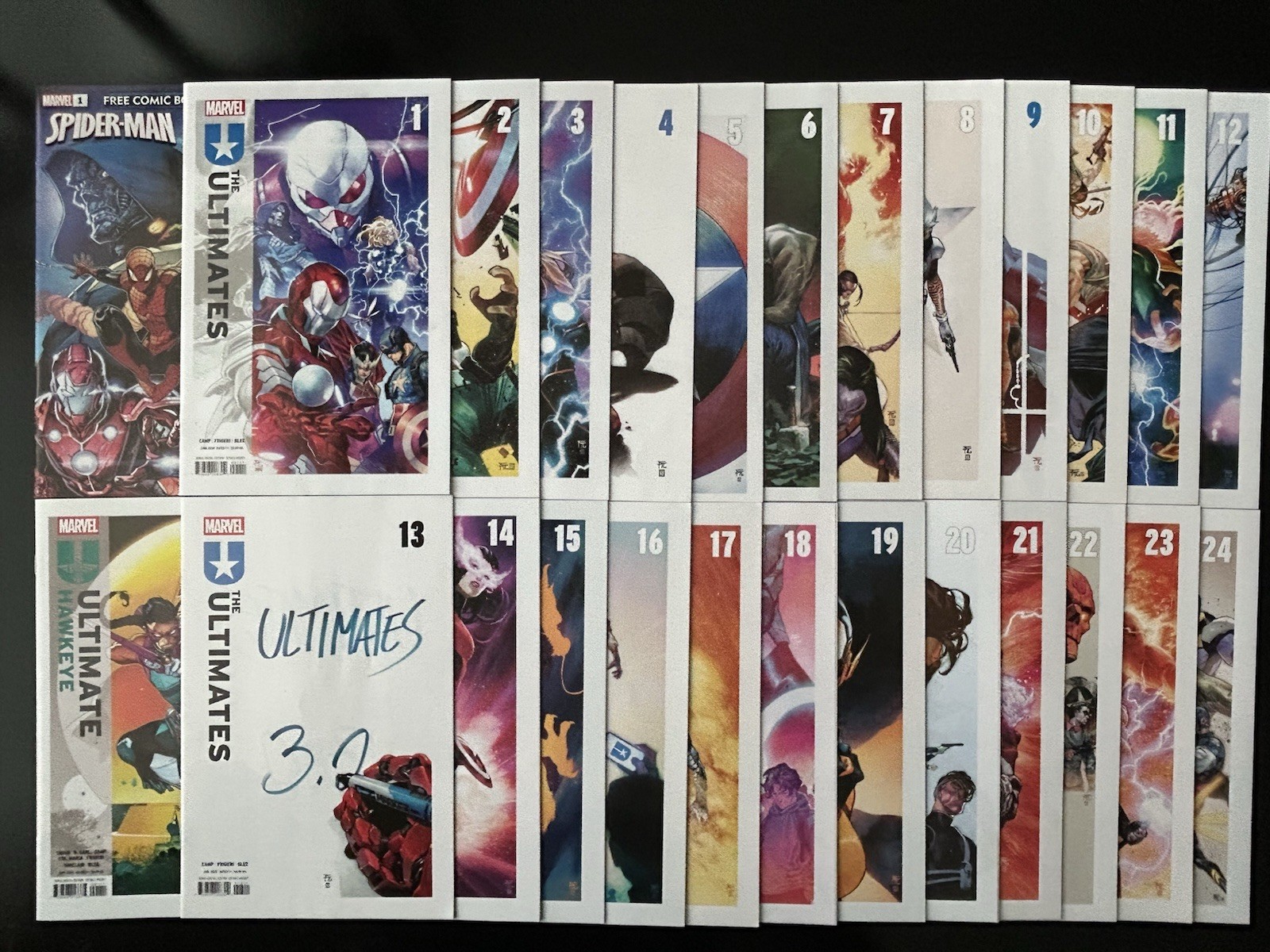 Marvel The Ultimates 2024 1-24 Complete Includes Ultimate Hawkeye & FCBD