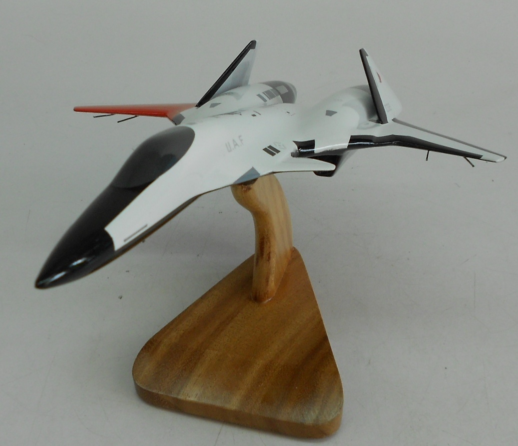 ADFX-02 Morgan Ace Combat Airplane Desktop Wood Model Big New