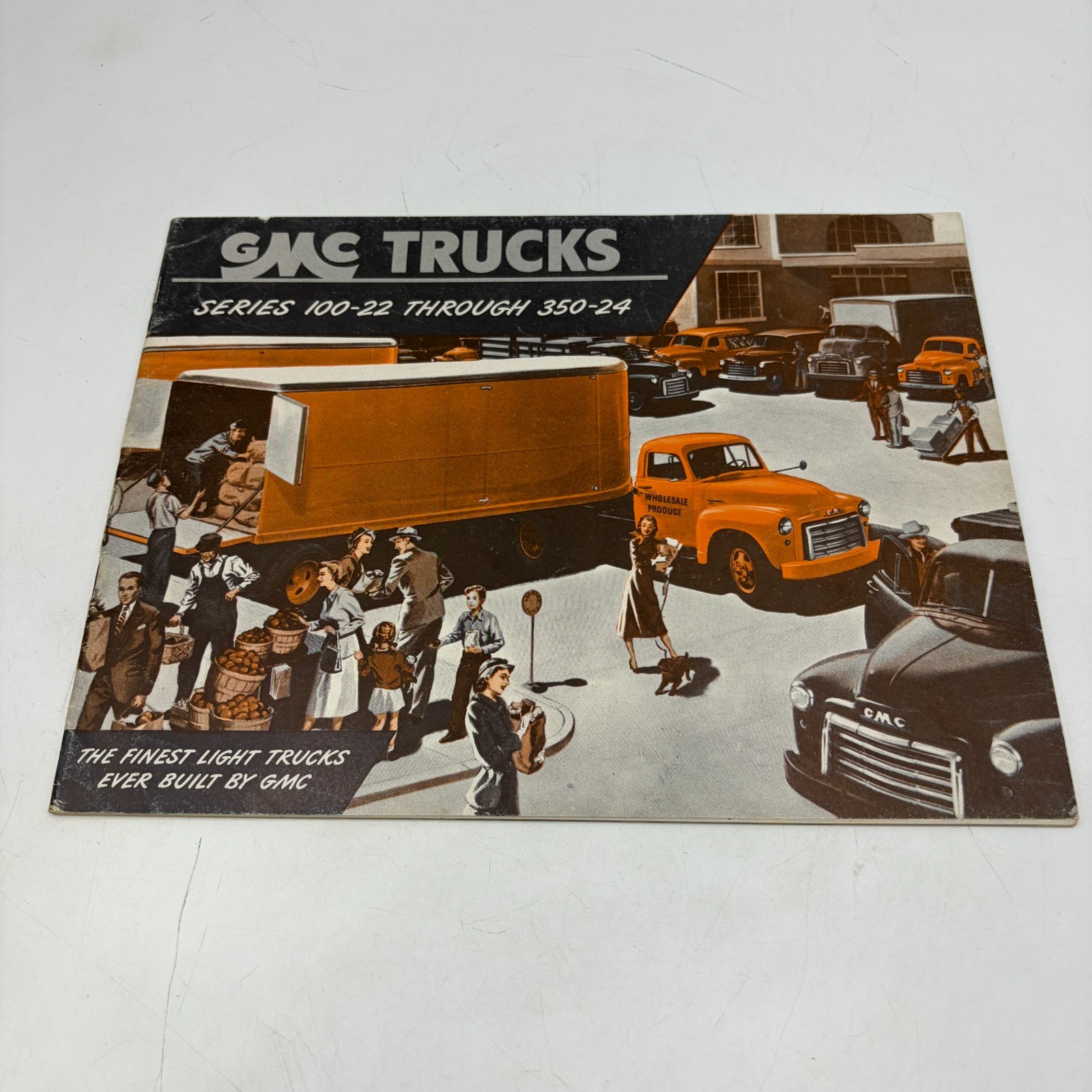 Vintage 1951 GMC Trucks Series 100-22 - 350-24 Catalog Brochure Vintage 1951 GMC Trucks Series 100-22 - 350-24 Catalog Brochure