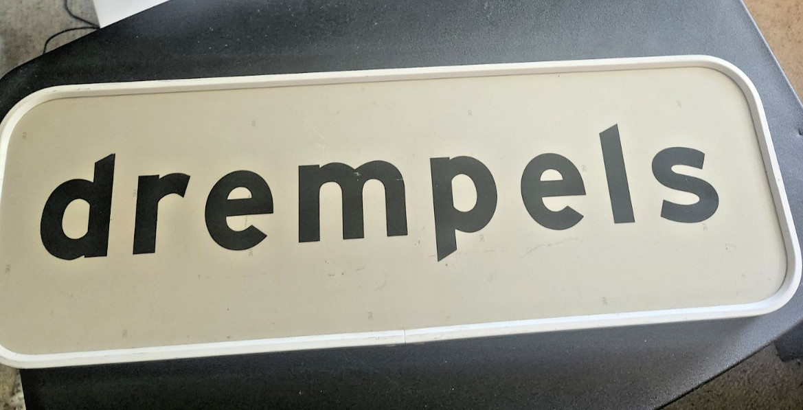 Vintage 1996 POL Dutch Drempels Speed Bumps Road Traffic Sign Netherlands 24