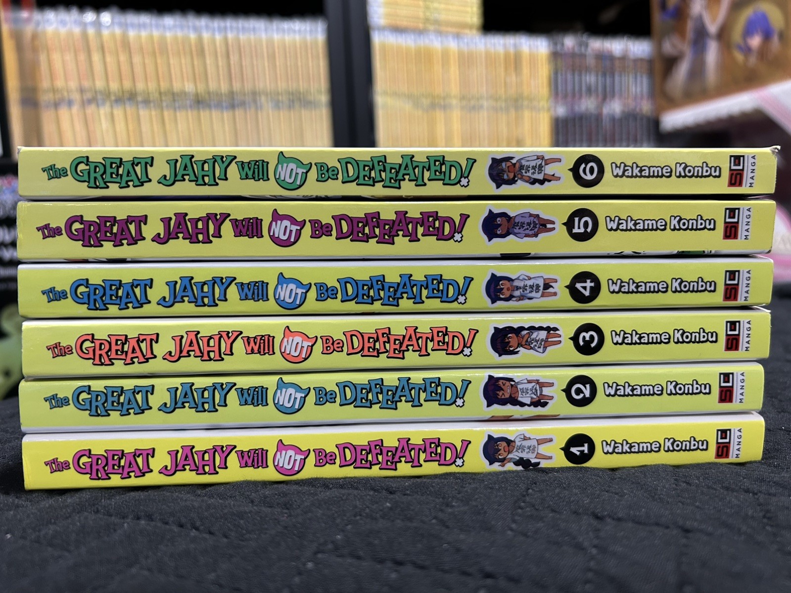 The Great Jahy Will Not Be Defeated Volumes 1-6 English Manga Square Enix The Great Jahy Will Not Be Defeated Volumes 1-6 English Manga Square Enix
