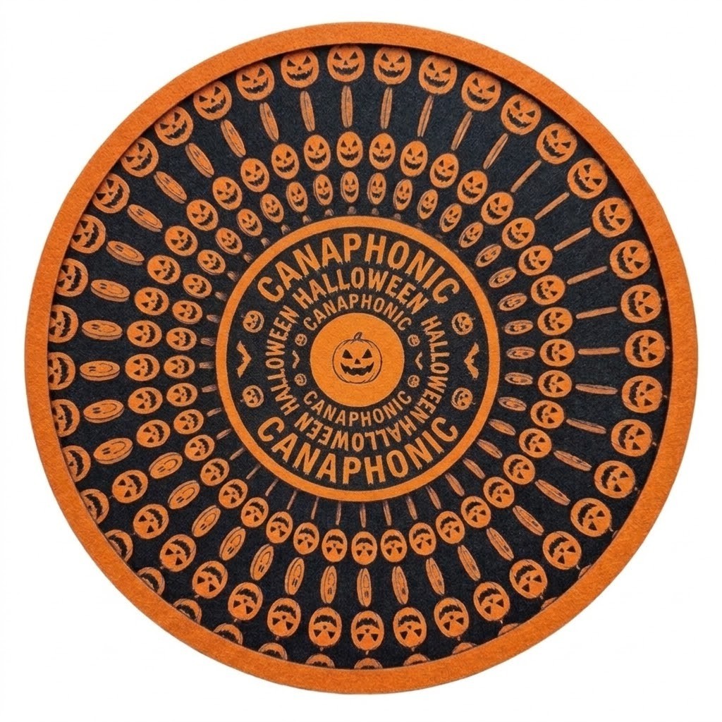 CANAPHONIC ZOETROPE / ANIMATED DISC  / THIS IS HALLOWEEN / 45 RPM