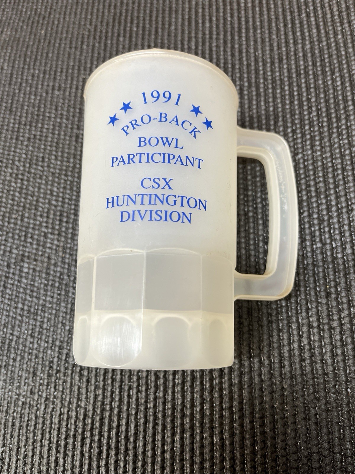 Vintage 1991 CSX Huntington WV Coffee Mug Railroad Train Collectible Beer C&O