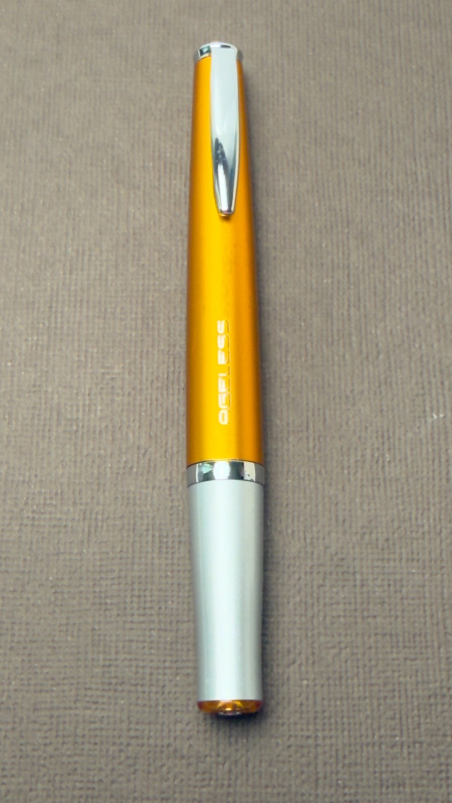 Pilot Ageless Future Ballpoint Pen Orange No Box Papers BRFN-10M Refill