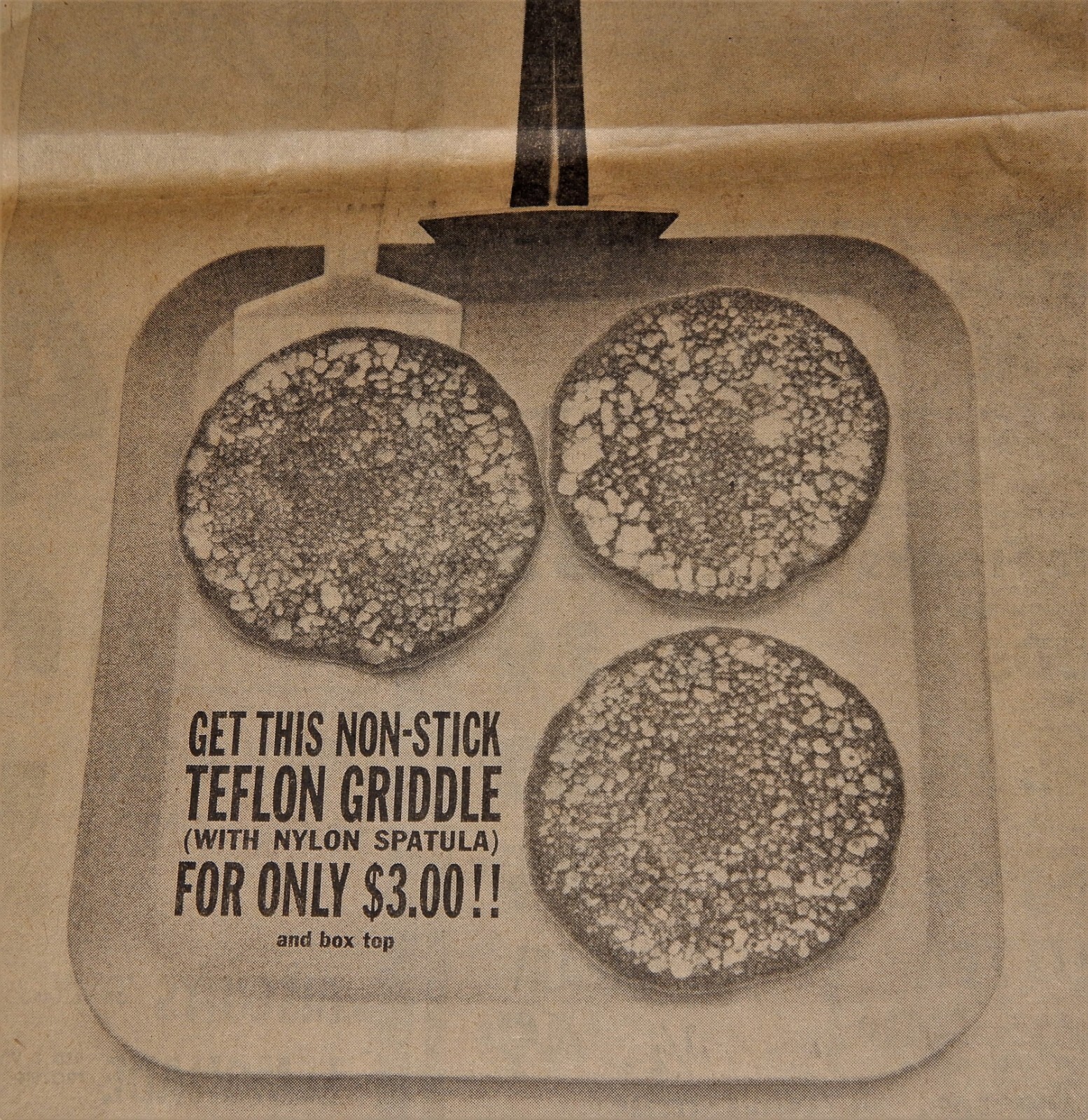 Vintage Advertisement, WA, 1962, BETTY CROCKER PANCAKES, \