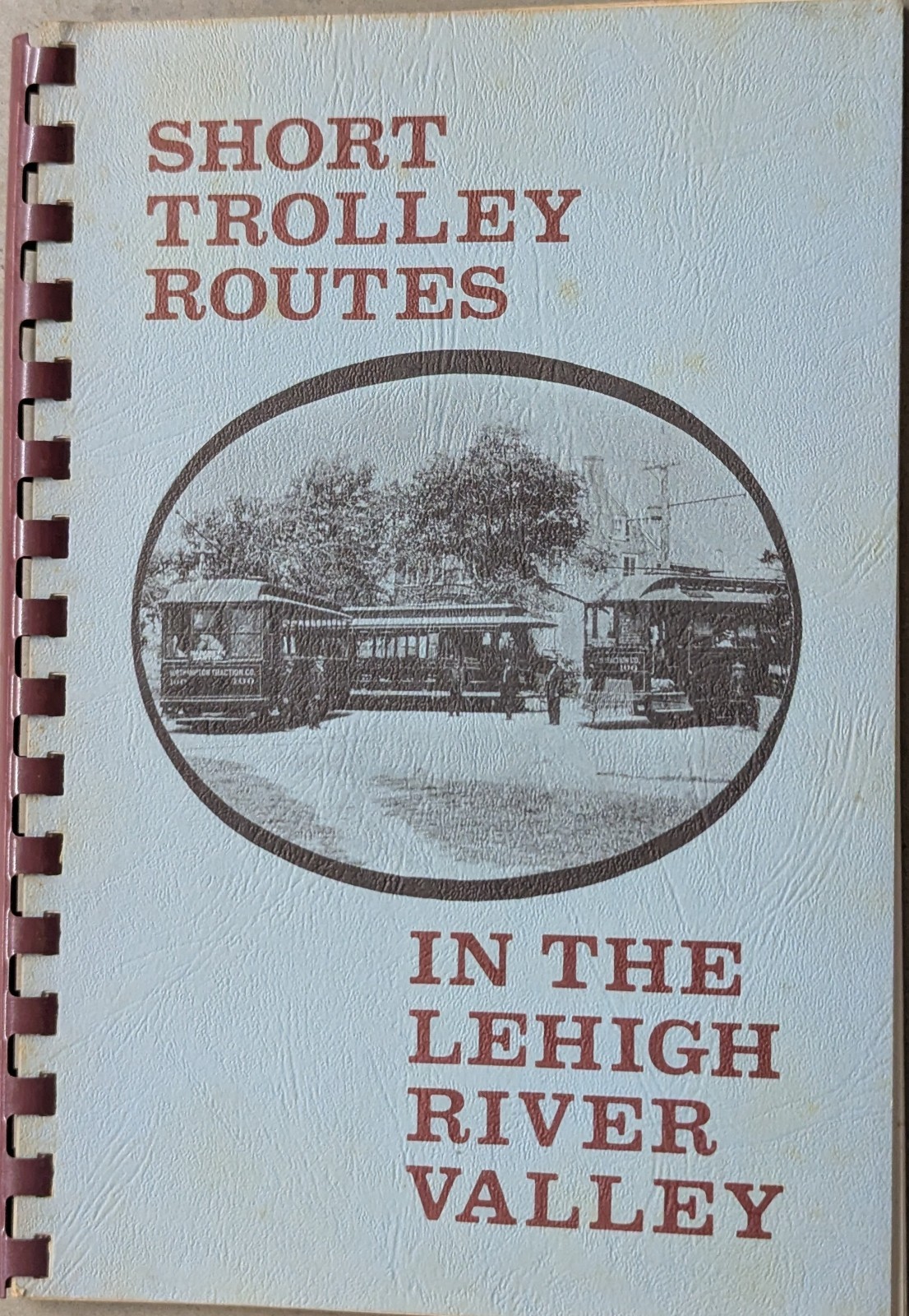 ***VINTAGE 1967 LEHIGH RIVER VALLEY SHORT TROLLEY ROUTES BOOKLET***