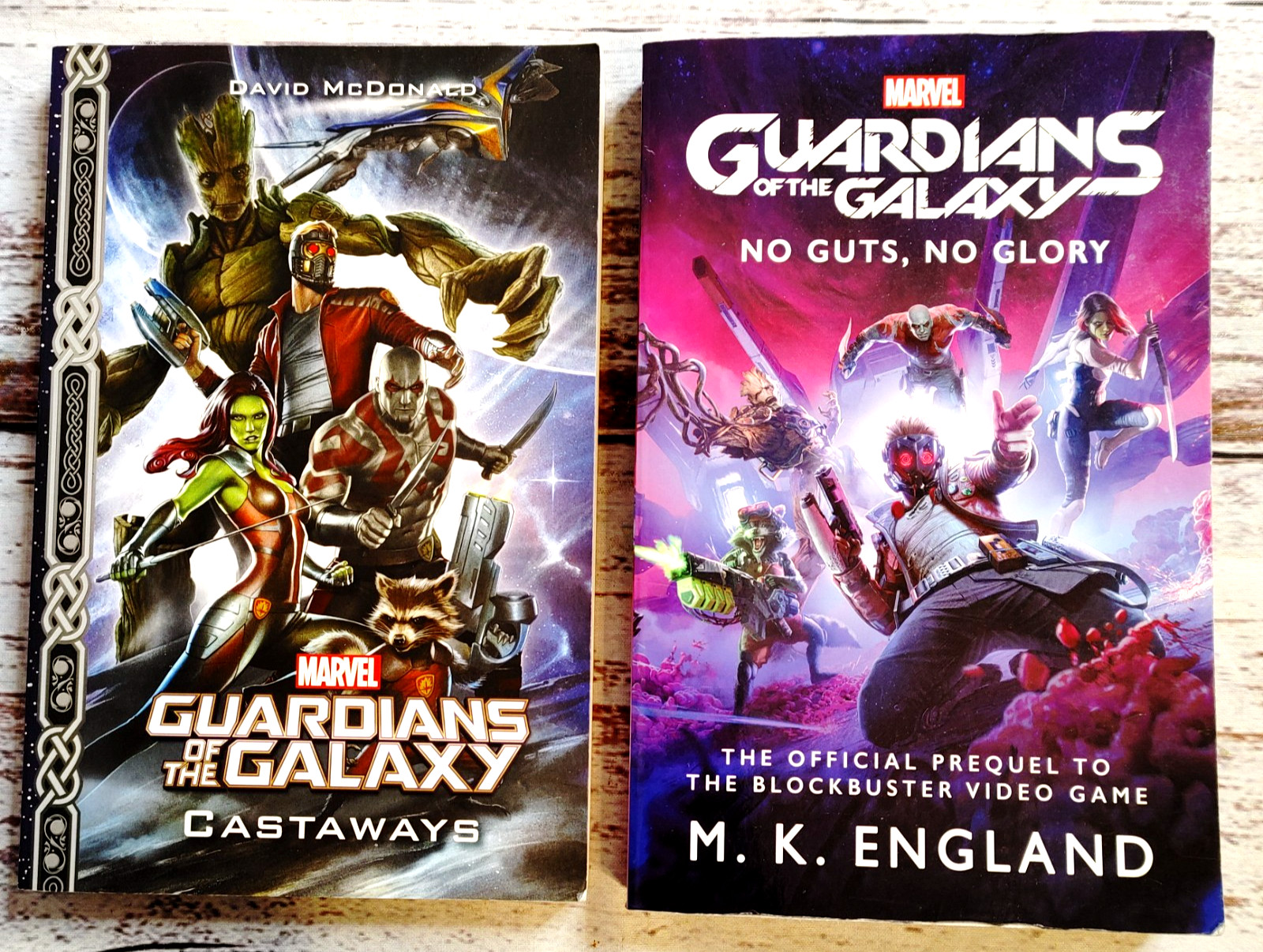 Marvel's Guardians of the Galaxy: Teen Novels (2). Castaways & No Guts, No Glory