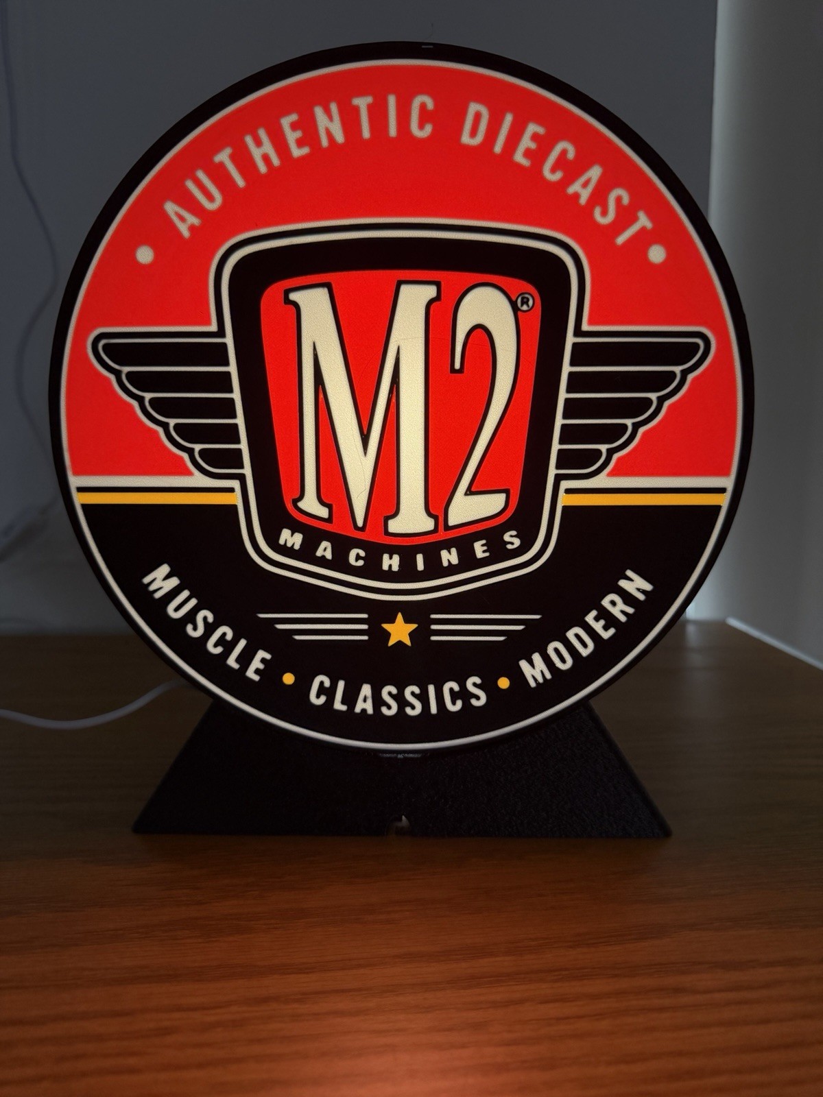 M2 Machines Authentic Diecast LED Sign/Lamp (Ideal for collectors