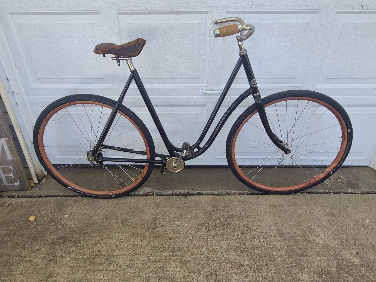 Vintage Antique Toc 1899 Cresent No18 Chainless Shaft Drive 28