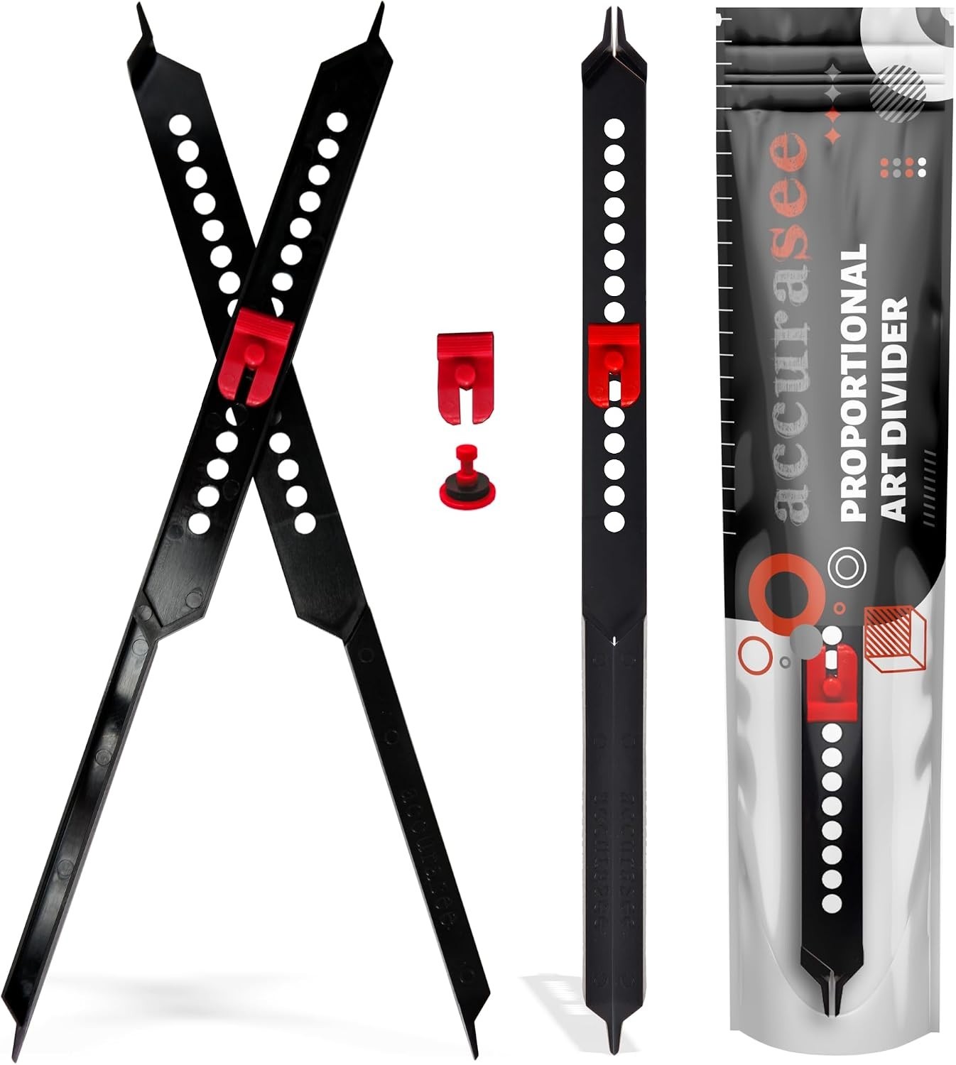 Upgraded 11-Inch Proportional Divider - Essential Adjustable Drawing Tool