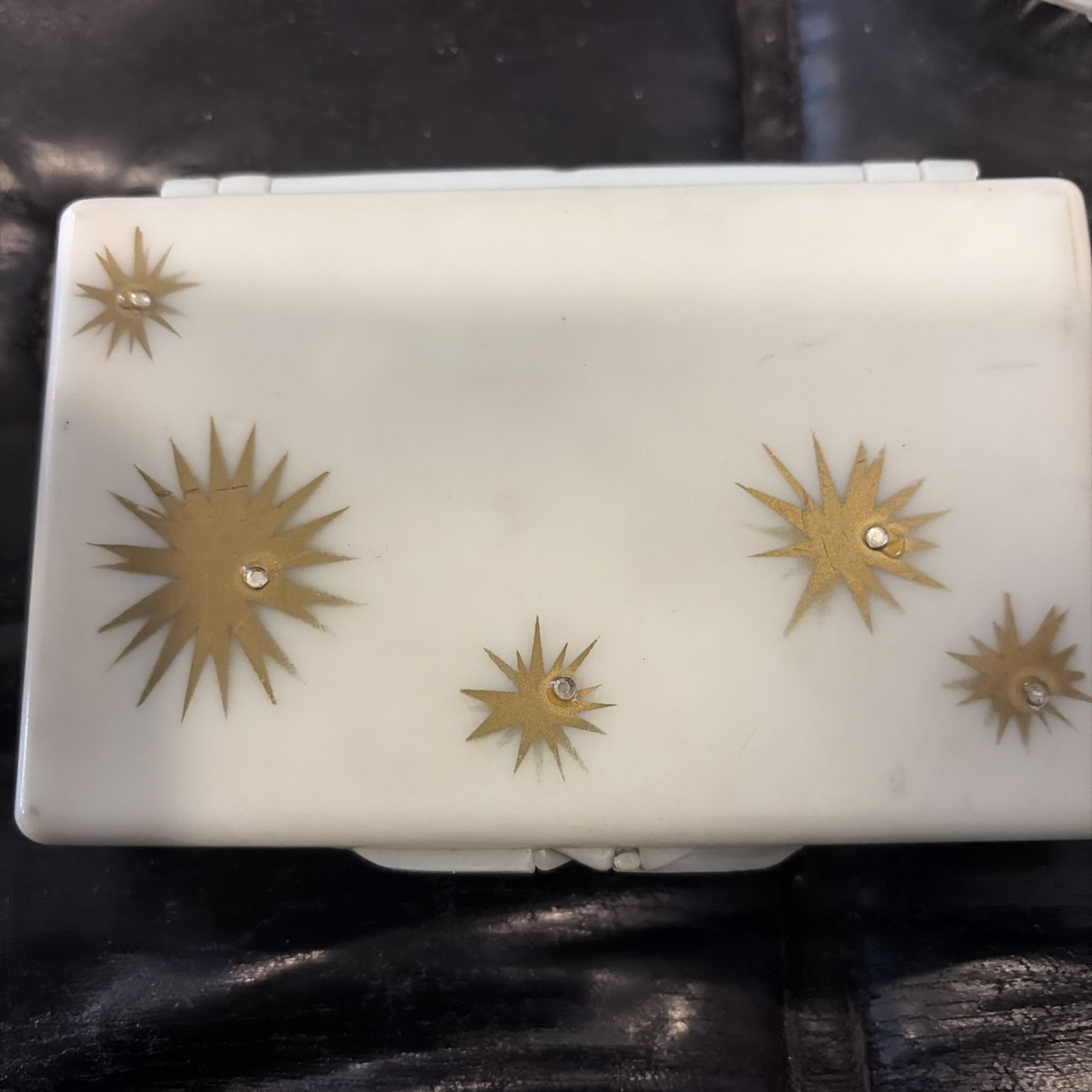 Vintage 1960’s Tissue box & compact